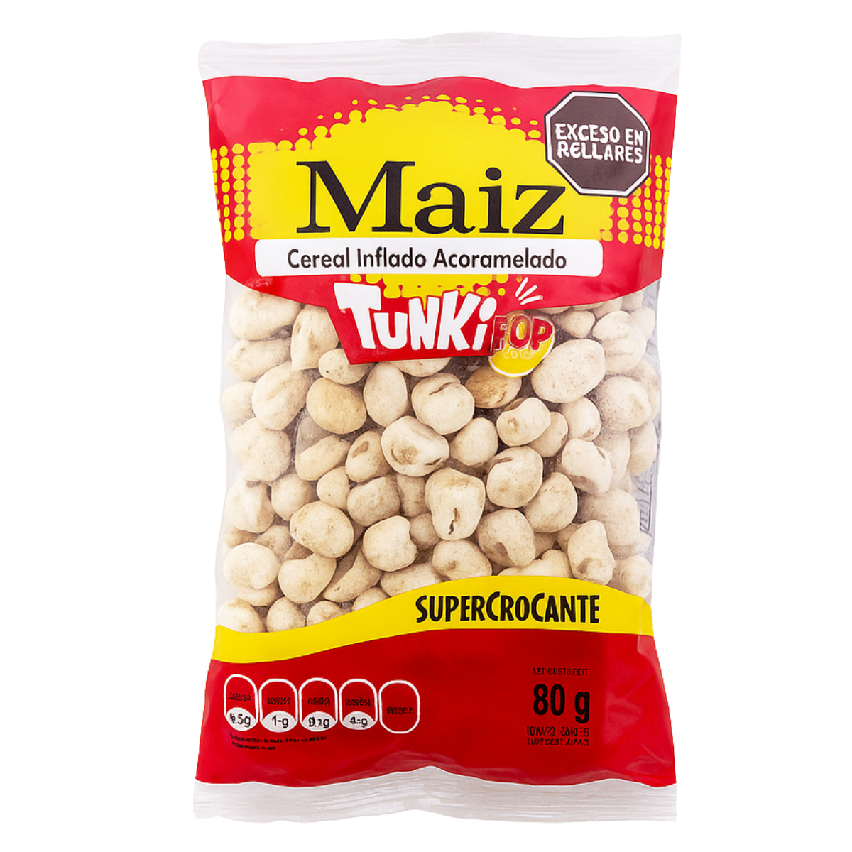Tunkipop Tutuca Maiz Inflado x 80 grs.