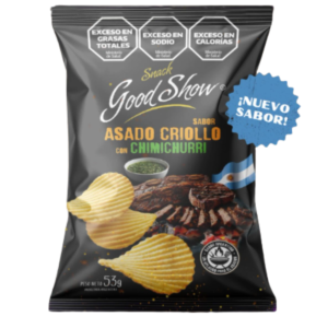 Good Show  Papas Fritas Sabor Asado Con Chimi x 53 grs