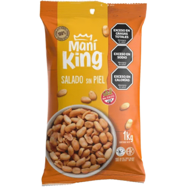 Mani King Mani Frito Sin Piel x 1 Kg