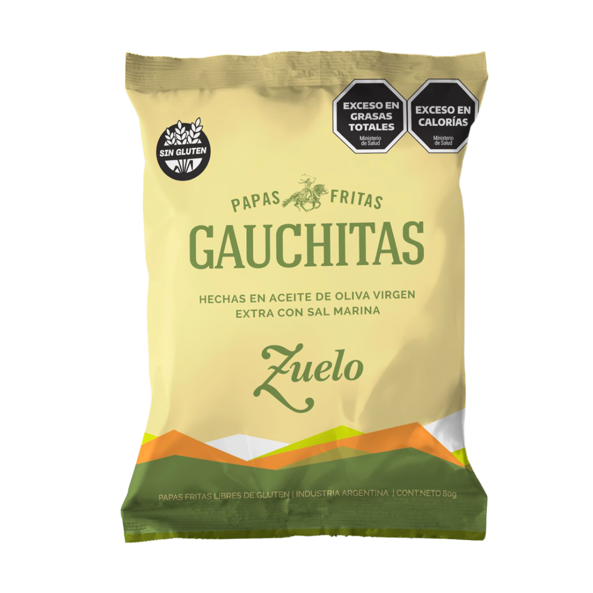 Papas Fritas Gauchitas Aceite de Oliva Vigen Extra