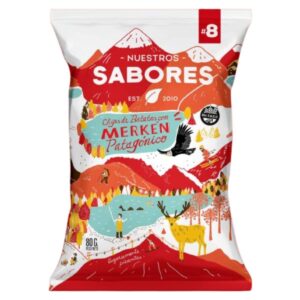 Rusticas Batata Con Merken x 80 grs.