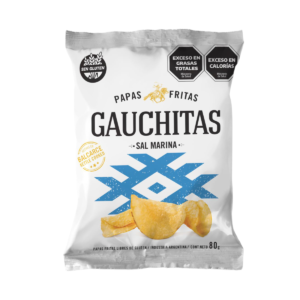 Papas Fritas Gauchitas con Sal Marina x80grs