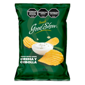 P. Fritas Good Show Crema y Cebolla x 83grs