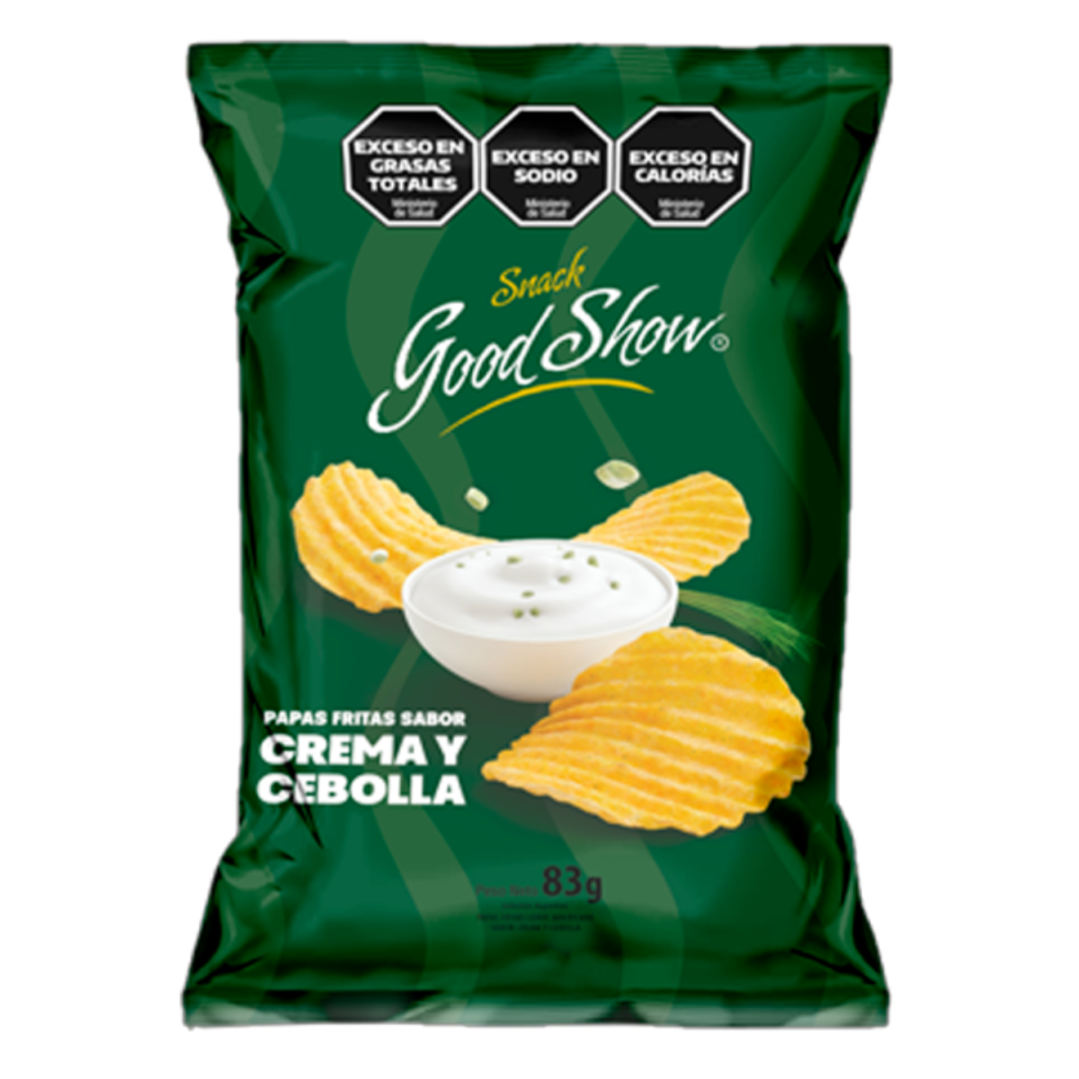 P. Fritas Good Show Crema y Cebolla x 83grs