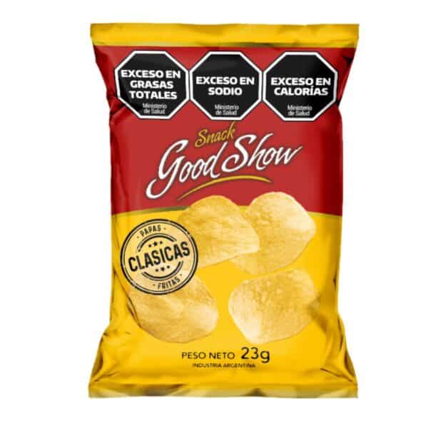 Papas Fritas Good Show Clasicas x 23 grs