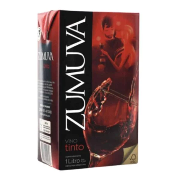 Vino Zumuva Tinto Tetra x 1 lt.