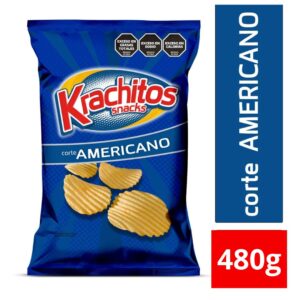 KRACHITOS PAPAS
FRITAS CORTE
AMERICANO X 480GRS.