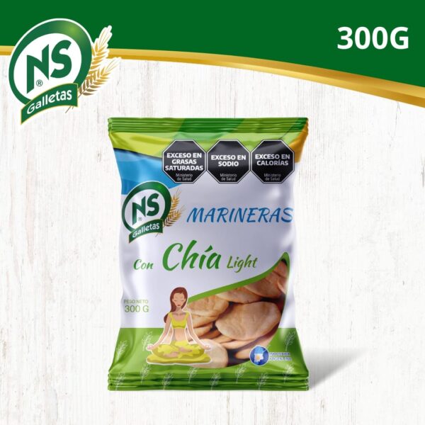 Galleta NS Chia Light x 300 grs