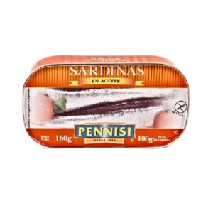 Sardinas en Aceite Pennisi x 160 grs