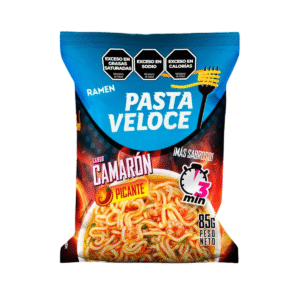 Pasta Veloce Ramen Camaron Picante x 85  Grs