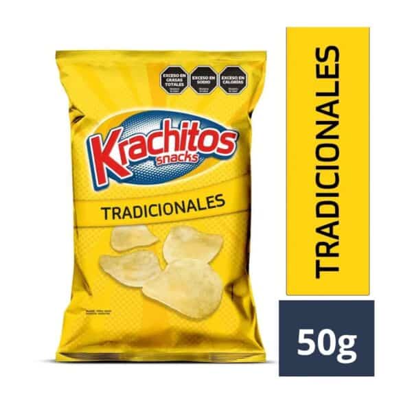 Papas Fritas Krachitos Corte Tradicional x50 grs