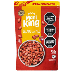 Mani Frito Con Piel Mani King x 350 grs