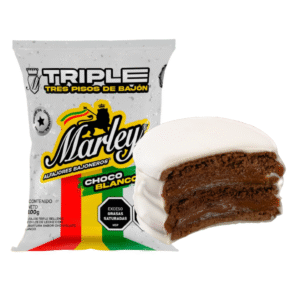 Alfajor Marley Blanco Triple 10u x100grs