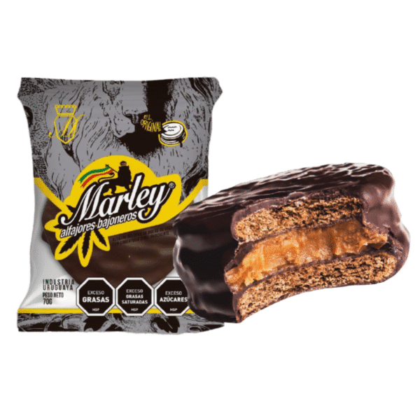 Alfajor Marley Negro 20u x75grs