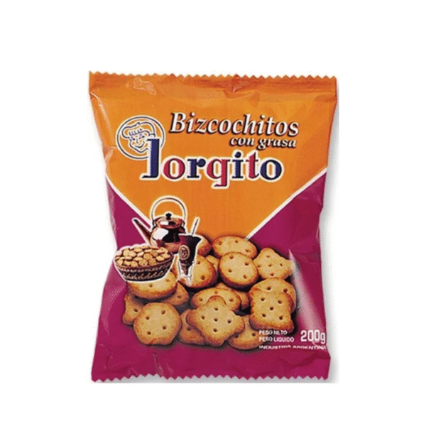 Bizcochitos Jorgito x 200grs