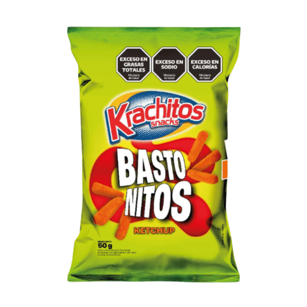 Krachitos Bastonitos Sabor Ketchup x 50 grs.