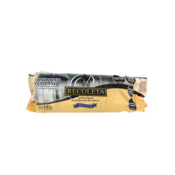 Alfajor Recoleta Cunita Capuchino Italiano x5un x145grs
