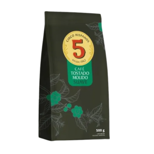 cafe Tostado Molido Suave x 500grs