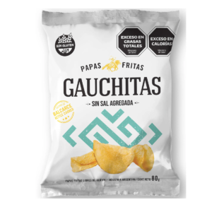 Papas Fritas Gauchitas Sin Sal x 80grs