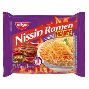 Nissin Ramen Carne Picante x 85 grs