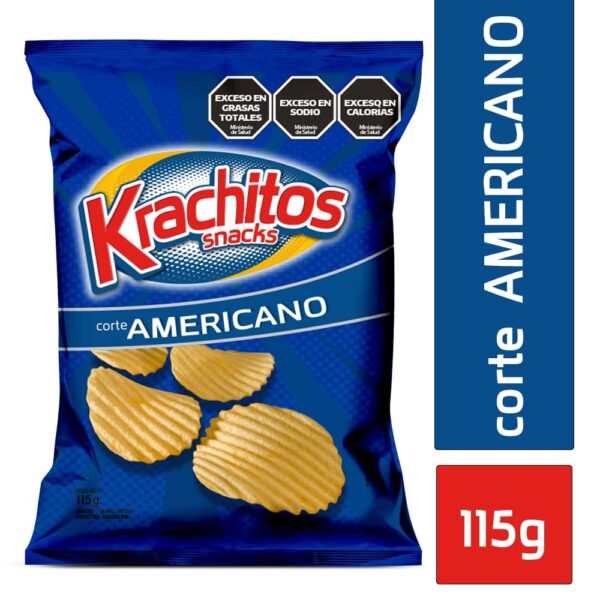 Papas Fritas Krachitos Corte Americano x 115 grs.