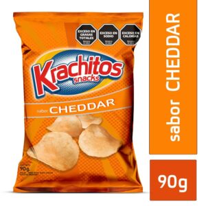 Krachitos Papas Fritas Cheddar x 90 grs.